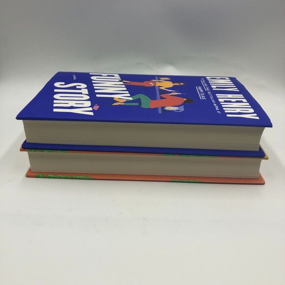 Emily Henry Hardcover Book Bundle Funny Story People We Meet on Vacation Romance - Picture 6 of 14